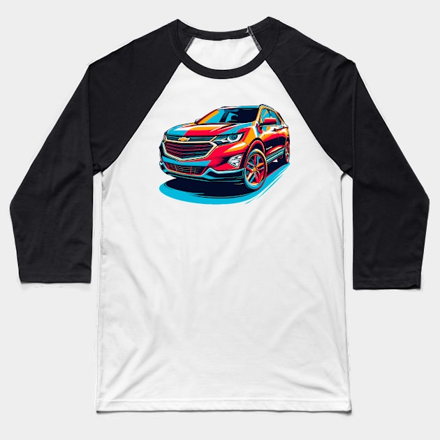 Chevrolet Equinox Baseball T-Shirt by Vehicles-Art